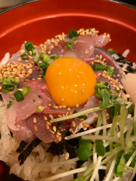 あじ丼